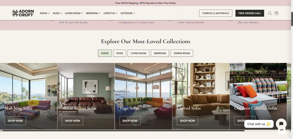 Adorncroft — collection page