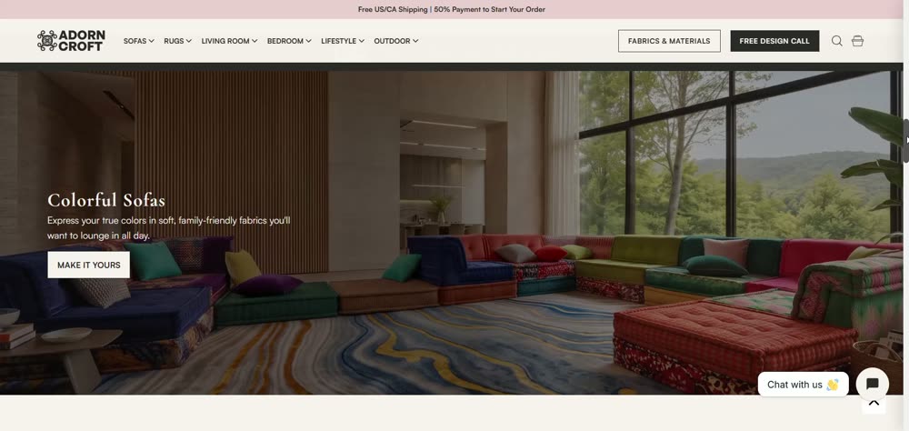 Adorncroft — product configurator