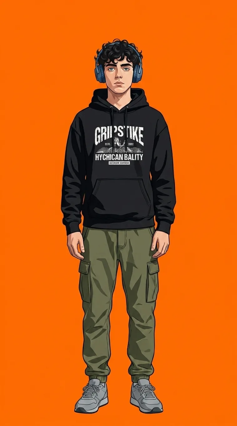 Lookbook — Gripstrike Hoodie